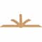 Ekena Millwork Redmond Smooth Timber Gable Bracket, Western Red Cedar, 84"W x 38"H x 1 1/2"D x 5 1/2"F, 11/12 Pitch GBW084X38X0206RED00SWR - alternate 3